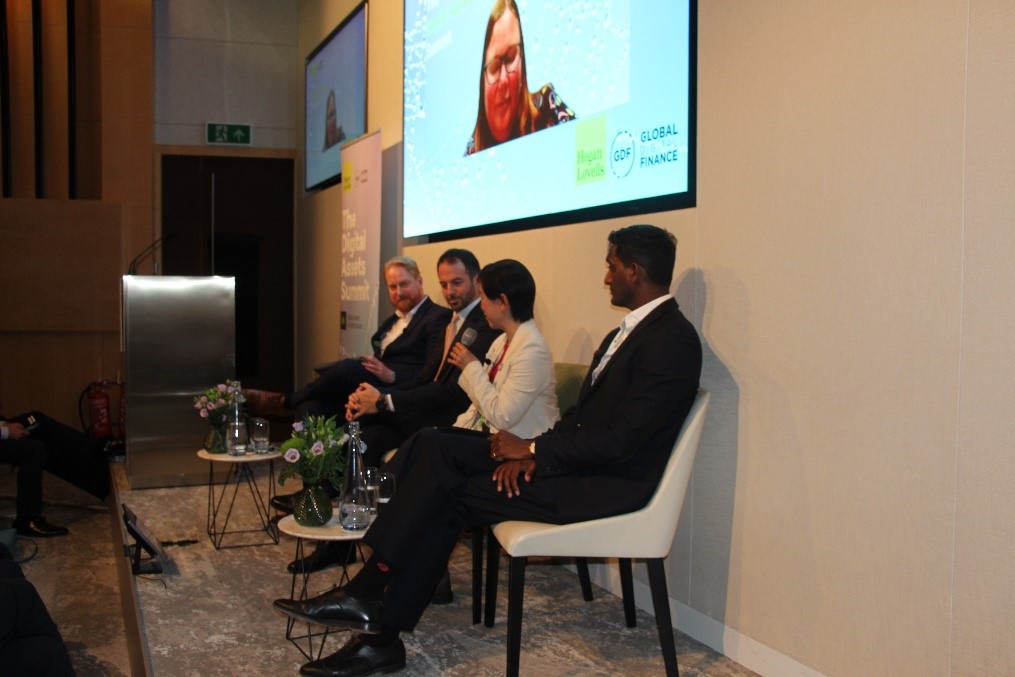 Digital Assets Summit 2025 panel - Michael Thomas, Giuseppe Ciallella, Wijitleka Marome, Lavan Thasarathakumar, Jane Moore